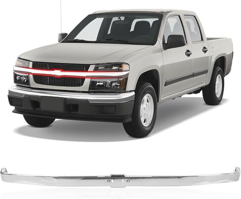 CarpartsDepot الأمامي الشبكة الشواء الداكنة الرمادية بدون بار مركزي متوافق مع 2004-2012 Chevy Colorado GM1200560 12335790 in Saudi Arabia