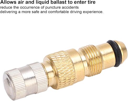 10PCS Valve Stem Core, Tractor Tire Fluid Fill Kit, Tire Valves Stems Compatible with TR618A TR218A CH3 Core Housings Replacement Tractor Liquid Valve in Saudi Arabia