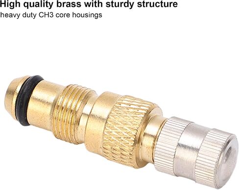 10PCS Valve Stem Core, Tractor Tire Fluid Fill Kit, Tire Valves Stems Compatible with TR618A TR218A CH3 Core Housings Replacement Tractor Liquid Valve in Saudi Arabia