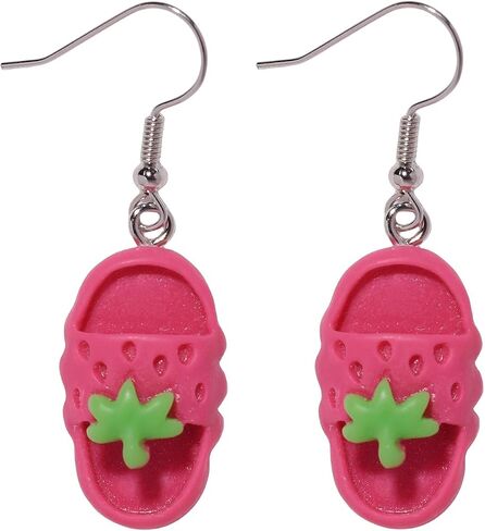 3D Resin Imitate Fruits Dangle Earrings Lightweight Lifelike Banana Strawberry Cherry Orange Dangle Drop Earrings for Women Cute Decoration Jewelry Gifts in Saudi Arabia