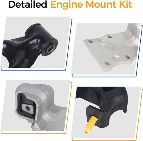 Parod 6PCS Motor Mount Kit Fit for 02-07 Buick Rendezvous ، 05-06 Terraza ، 05-09 Chevy Uplander ، 97-2005 Venture ، 97-2004 Oldsmobile Silhouette استبدال#A2818 A2899 A2899 A2900 A2900 A2900 A2906 in Saudi Arabia