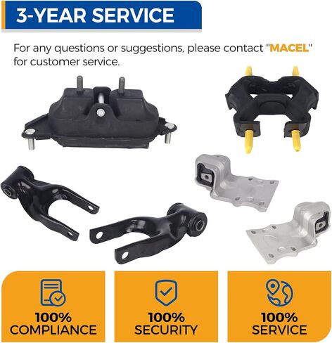 Parod 6PCS Motor Mount Kit Fit for 02-07 Buick Rendezvous ، 05-06 Terraza ، 05-09 Chevy Uplander ، 97-2005 Venture ، 97-2004 Oldsmobile Silhouette استبدال#A2818 A2899 A2899 A2900 A2900 A2900 A2906 in Saudi Arabia