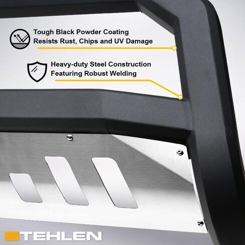 714937184053 متوافق مع 2010-2018 Jeep Wrangler JK Advance Series Bull - Matte Black in Kuwait