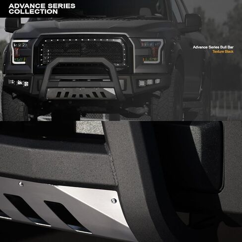 714937184053 متوافق مع 2010-2018 Jeep Wrangler JK Advance Series Bull - Matte Black in Kuwait