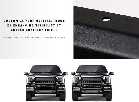 Armordillo 8703939 AR Pre-Runner Style Modular Bumper Grille Guard - Matte Black Fits 2019-2023 Ford Ranger in Saudi Arabia