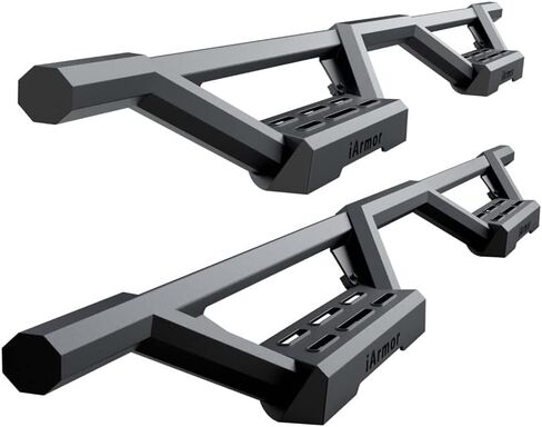 APS Drop Steps Running Boards Compatible with Chevy Colorado GMC Canyon 2015-2025 Extended Cab | 304 Stainless Steel Side Steps Nerf Bars | Anti-Slip | 500lbs Capacity | 5-Year Warranty in Saudi Arabia