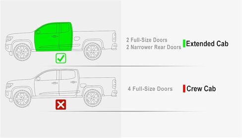 APS Drop Steps Running Boards Compatible with Chevy Colorado GMC Canyon 2015-2025 Extended Cab | 304 Stainless Steel Side Steps Nerf Bars | Anti-Slip | 500lbs Capacity | 5-Year Warranty in Saudi Arabia