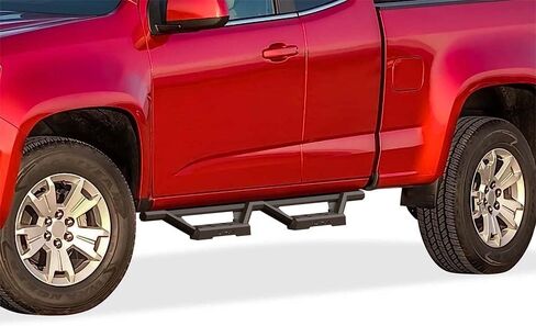 APS Drop Steps Running Boards Compatible with Chevy Colorado GMC Canyon 2015-2025 Extended Cab | 304 Stainless Steel Side Steps Nerf Bars | Anti-Slip | 500lbs Capacity | 5-Year Warranty in Saudi Arabia