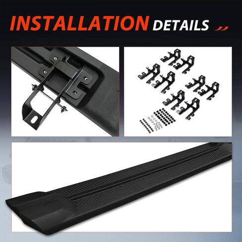 Running Boards for 2020-2025 Jeep Gladiator JT Step Nerf Bars Foot Guards Replacement Kit in Saudi Arabia