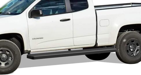 APS Wheel to Wheel Running Boards 5in Compatible with Chevy Colorado GMC Canyon 2015-2025 Extended Cab 6ft Bed (Nerf Bars Side Steps Side Bars) in Saudi Arabia