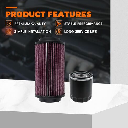 7080595 Air Filter with Fuel Filter Oil Filter Set Compatible with Polaris Sportsman 400 500 550 Xpedition 325 425 Magnum 325 500 in Saudi Arabia