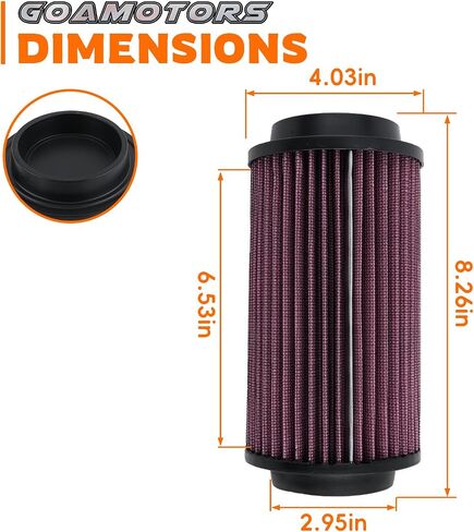 7080595 Air Filter with Fuel Filter Oil Filter Set Compatible with Polaris Sportsman 400 500 550 Xpedition 325 425 Magnum 325 500 in Saudi Arabia