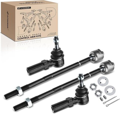 A-Premium Set of 4, Front Inner & Outer Tie Rod End Kit, Compatible with Buick LeSabre, Lucerne, Park Avenue, Riviera, Cadillac DTS, DeVille, Seville, Oldsmobile Aurora, Pontiac Bonneville in Saudi Arabia