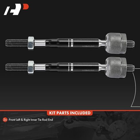 A-Premium 2 x Front Inner Tie Rod Ends, Compatible with Mercedes-Benz CLA250 2014-2019, CLA45 AMG 2014-2019, GLA250 2015-2019, GLA45 AMG 2015-2019, B250 2013-2019, B250e 2016-2017, B Electric Drive in Saudi Arabia