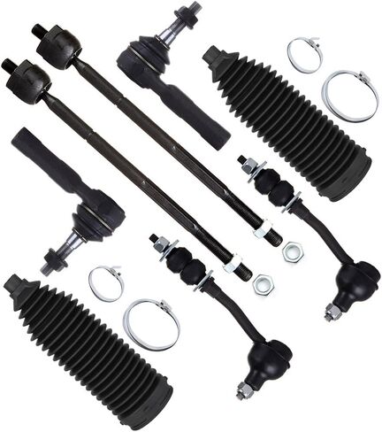 SCITOO 8pcs Front Suspension Kit Outer Inner Tie Rod End w/Steering Boot fit 2000-2004 for Dodge Dakota for Dodge for Durango Sway Bar Link in Saudi Arabia