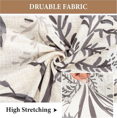 Fuangui Armless Armless Cover Cover Cover Slipcover ، تمتد أغطية كرسي Spandex لغرفة المعيشة قابلة للإزالة قابلة للغسل لوقاية أثاث كرسي بدون سلاح in Kuwait