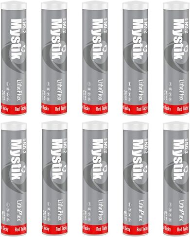 Mystik Lithoplex Red and Tacky #2 Grease; NLGI GC-LB (10) 14oz Tubes in Saudi Arabia