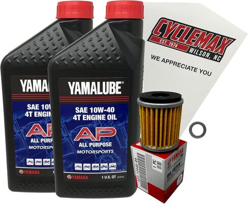 OEM Standard Oil Change Kit compatible with 2009-2025 Yamaha YFZ450R in Saudi Arabia