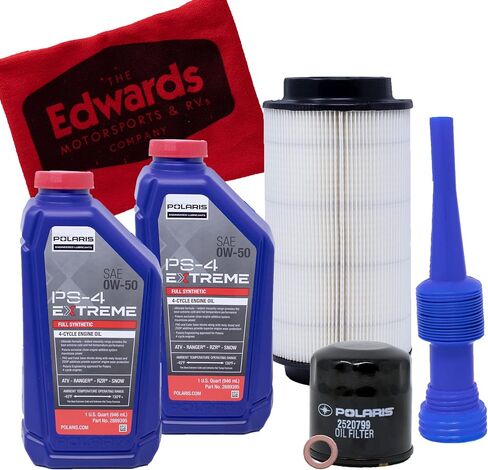 Edwards Oil Change Kit fit most Polaris Sportsman ATVs with Air Filter in Saudi Arabia