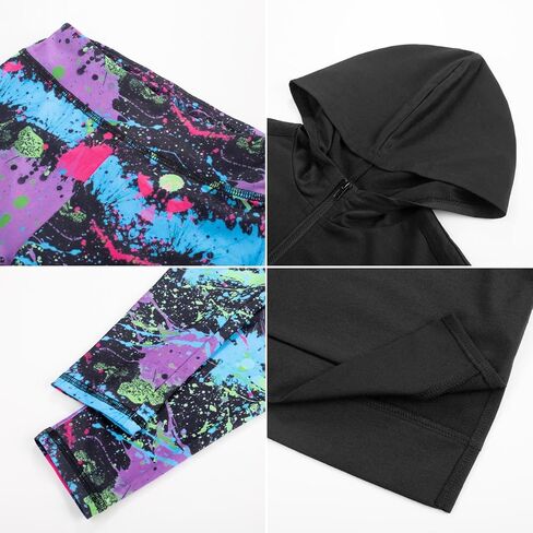 GRACE KARIN Girls Hoodie + Leggings Set Teen Long Sleeve Fashion Sweatshirts Sweatpant Fall Outfit Winter Clothing 6-14 in Saudi Arabia