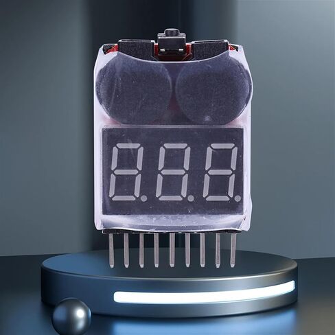 2-in-1 Battery Low Alarm Buzzer LED Signal Light Battery Monitor Electronic Module in Saudi Arabia