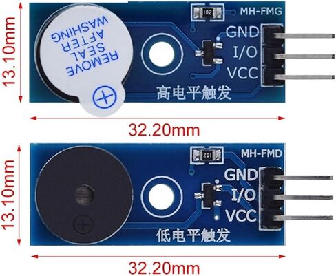 Active/Passive Buzzer Module Active Buzzer Bow Bevel Modules(Active Low Level) in Saudi Arabia