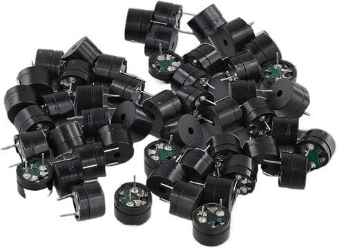 50pcs Universal Passive Coffer Enthromagnetic Prevedance 16 أوم مكبر صوت سلبي AC/2KHZ 3V 5V 9V 12V مكبر صوت in Saudi Arabia