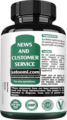 Satoomi 900mg NAD+ Supplement with Liposomal Nicotinamide Riboside - Cellular Energy & Repair, Vitality, Healthy Aging - 60 Capsules for 30 Days in Kuwait