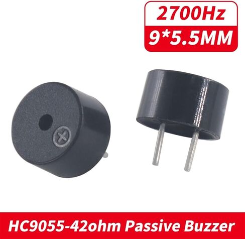10pcs Passive Buzzer 9055 AC 1.5V 3.3V 5V Diameter 9 * 5.5mm 5.5Ω 16Ω 42Ω Mini Electromagnetic Buzzers(42ohms) in Saudi Arabia