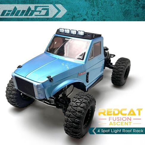 النادي العام 5 رف سقف الضوء بقعة من Redcat الصعود/الانصهار (LED 6V) ، 1/10 ، الأسود in Saudi Arabia