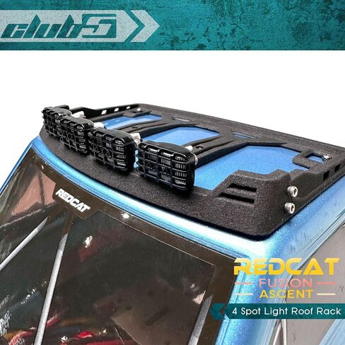 النادي العام 5 رف سقف الضوء بقعة من Redcat الصعود/الانصهار (LED 6V) ، 1/10 ، الأسود in Saudi Arabia
