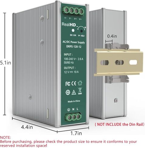 4 Channel Power Box Security Camera 12V DC 5A Ampere CCTV DVR Power Supply Switch Box Key Locked in Kuwait