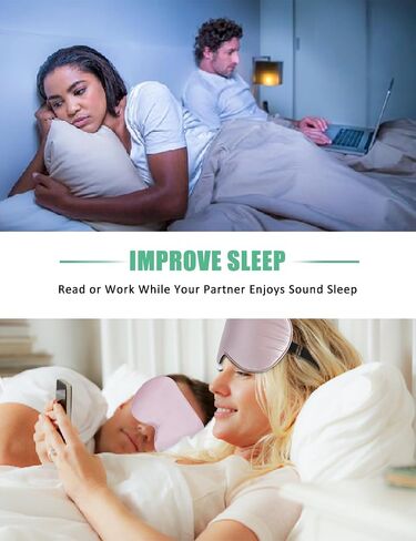 BeeVines Sleep Mask, 4 Pack 100% Real Natural Pure Silk Eye Masks with Adjustable Strap for Sleeping, Mulberry Silk Eye Sleep Shade Cover, Block Light Reduces Puffy Eyes Traveling Gifts (4 Packs) in Kuwait
