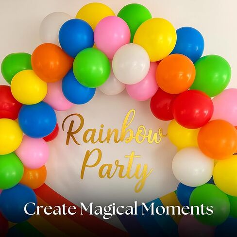 البالونات Monty Party - بالونات اللاتكس للاحتفالات وأعياد الميلاد وحفلات الزفاف والمناسبات الخاصة (Multicolor ، حزمة 1 (1000 PCS)) in Saudi Arabia