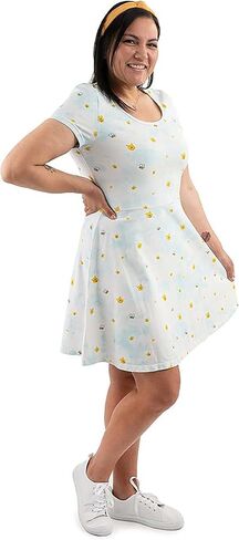 Loungefly Women's Disney Pooh Daisy Skater Dress in Saudi Arabia
