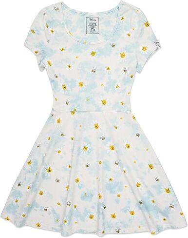 Loungefly Women's Disney Pooh Daisy Skater Dress in Saudi Arabia