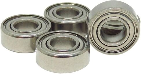 10pcs SMR115ZZ Bearing 5x11x4 mm ABEC5 من الفولاذ المقاوم للصدأ تحمل MR115ZZ MR115 SMR115 ZZ Z L11150ZZ 5 * 11 * 4 MM MICRO MOTORS (SMR52Z 2X5X2.5MM) in Kuwait