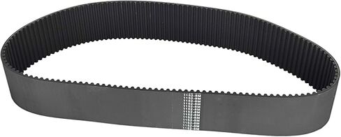 Primary Drive Belt BDL-37144-3 8mm x 3" 144 Tooth Compatible with Harley-Davidson Motorcycle with 76-Tooth Rear and 47-Tooth Front Pulley DS-360014 in Saudi Arabia