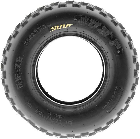 Set of 4 SunF Sport ATV UTV A017 AT 20x6-10 Front & A005 XC 18x10.5-9 Rear Knobby Tires, 6 PR, Tubeless in Saudi Arabia