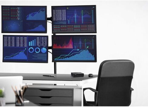 ASUS NUC 14 Pro Slim Mini Desktop (Intel Core 3 100U، Intel Graphics Shared، 16 جيجابايت DDR5، 2 تيرابايت PCIe SSD، 2 Thunderbolt 4، WiFi 6E، Bluetooth 5.3، 90W PSU، RJ-45، 2 HDMI، Win 11 Home) ث/ حقيبة ظهر متميزة in Kuwait