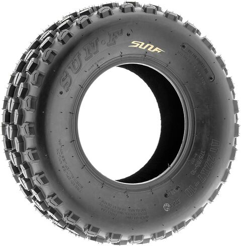 Set of 4 SunF Sport ATV UTV A017 AT 20x6-10 Front & A005 XC 18x10.5-9 Rear Knobby Tires, 6 PR, Tubeless in Saudi Arabia