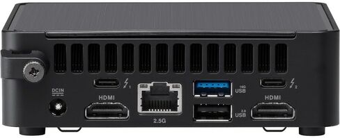 ASUS NUC 14 Pro Slim Mini Desktop (Intel Core 3 100U، Intel Graphics Shared، 16 جيجابايت DDR5، 2 تيرابايت PCIe SSD، 2 Thunderbolt 4، WiFi 6E، Bluetooth 5.3، 90W PSU، RJ-45، 2 HDMI، Win 11 Home) ث/ حقيبة ظهر متميزة in Kuwait