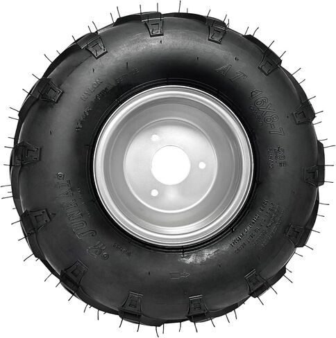 2 Pack 16x8-7 16x8x7 إطارات حافة العجلة Combo 78mm مسافة الترباس+3 مسمار 23T محور محور لـ ATV Quad Buggy Go Kart Taotao 110cc 125cc Kazuma Mini Bike in Saudi Arabia