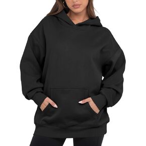 VIUTIL Womens Oversized Hoodies Long Sleeves Fleece Loose Hooded Sweatshirt Fall Winter Outfits 2024 Trendy Clothes in Saudi Arabia