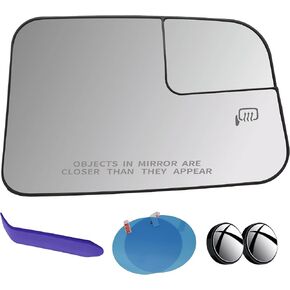 EAP Passenger Side Mirror Glass Compatible with Ford Edge 2007-2010, Lincoln MKX 2007-2010, Heated 7T4Z17K707B 7T4Z17K707A 7T4Z17K707E 9T4Z17K707B 9T4Z17K707A in Saudi Arabia