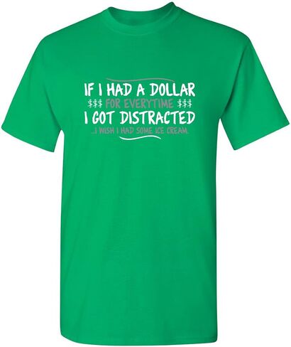 Dollar for Everytime Graphic Novelty Sarcastic Funny T Shirt in Kuwait