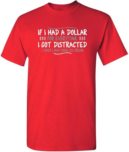 Dollar for Everytime Graphic Novelty Sarcastic Funny T Shirt in Kuwait