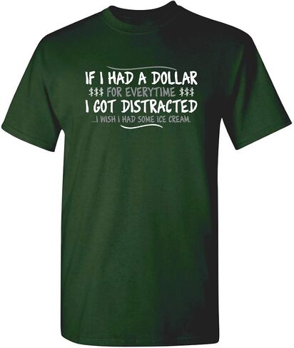 Dollar for Everytime Graphic Novelty Sarcastic Funny T Shirt in Kuwait