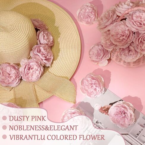 50 Pcs Artificial Flowers, 3.2 Inches Silk Rose Head Flowers Fake No Stem for Wedding Bridal Bouquet Home Floral Decor DIY Centerpieces Arrangements Party Tables Decorations (Burgundy) in Saudi Arabia