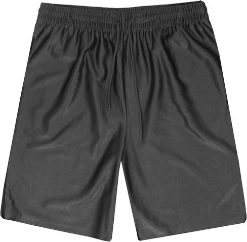 Galaxy by Harvic Men Men Mesh Shorts ، شورتات رياضية جافة سريعة مع جيب ، 6 عبوات in Kuwait